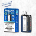 Sniper Disposable Blue Razz Ice disposable vape bold blue raspberry flavour with cooling ice smooth draw high puff device
