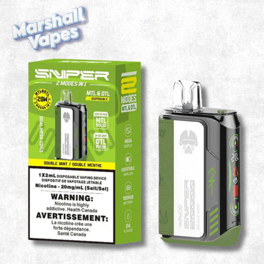 Sniper Disposable – Double Mint