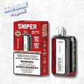 Sniper Disposable Strawberry Watermelon disposable vape sweet strawberry and juicy watermelon flavour smooth draw high puff device
