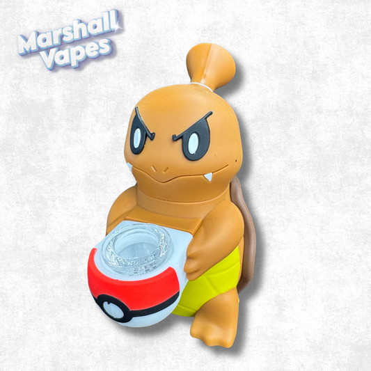 5" Brown Squirtle Silicone Bong