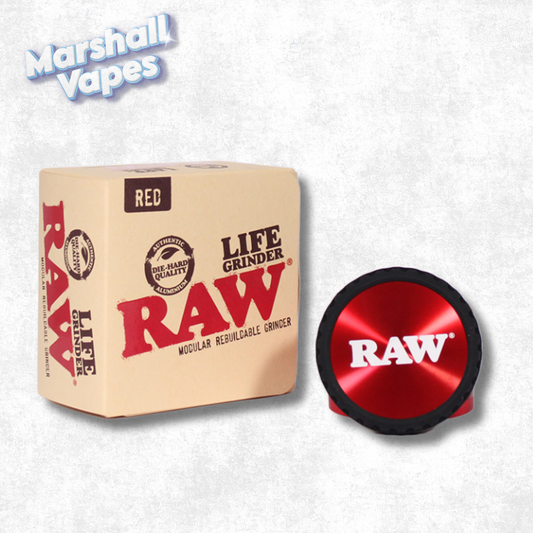RAW Life Grinder Modular Rebuildable Grinder (Red)