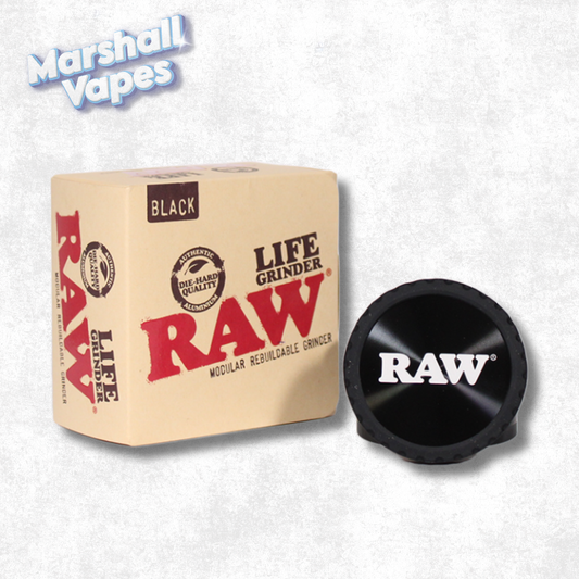 RAW Life Grinder Modular Rebuildable Grinder (Black)