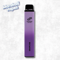 Draggg Grape Ice disposable vape, bold juicy grape ice flavour, 2mL 20mg intense nicotine