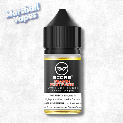 Gcore Dragonfruit Lychee salt nic e-liquid, 30ml bottle, 20mg