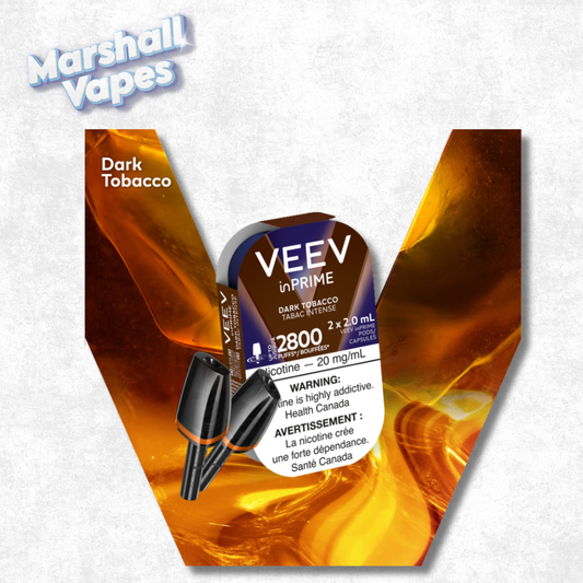 VEEV inPRIME Dark Tobacco 20mg 2 x 2.0 ml