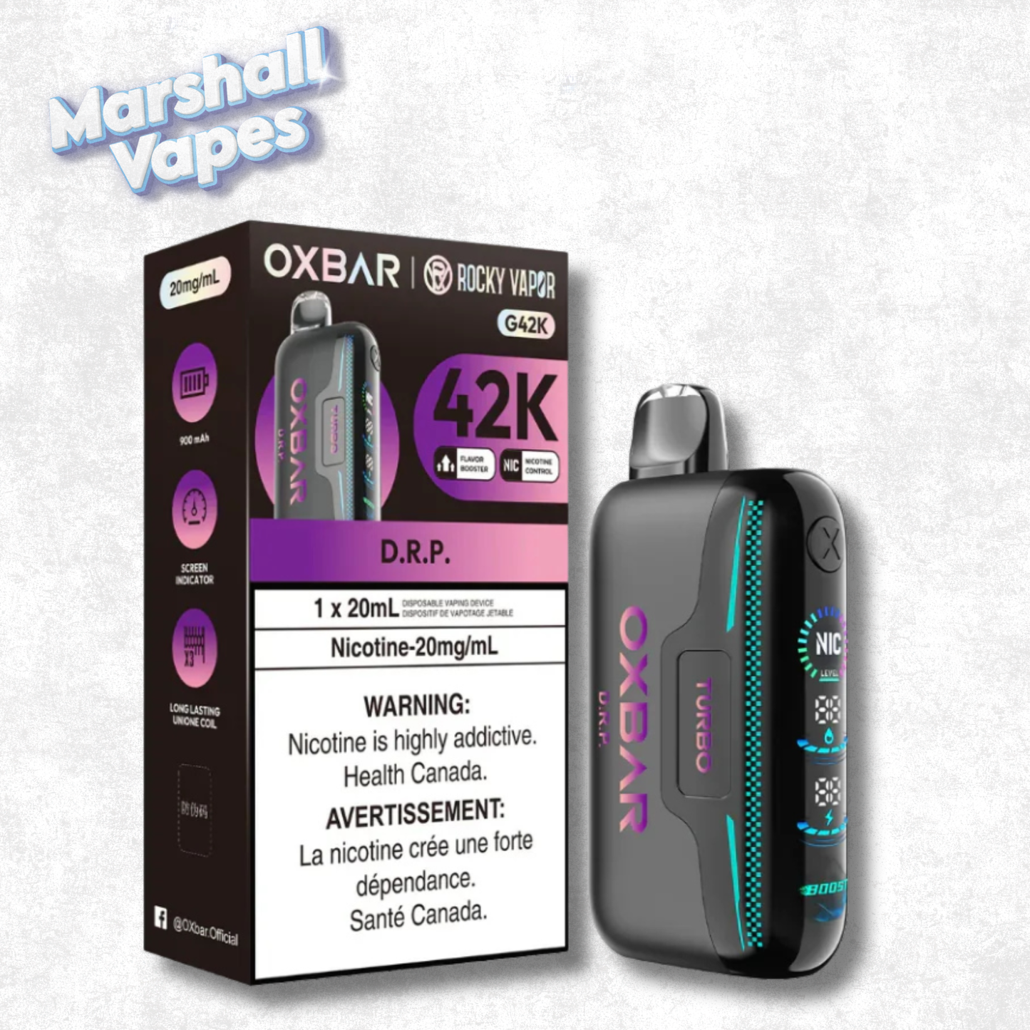 OXBAR G42K - D.R.P