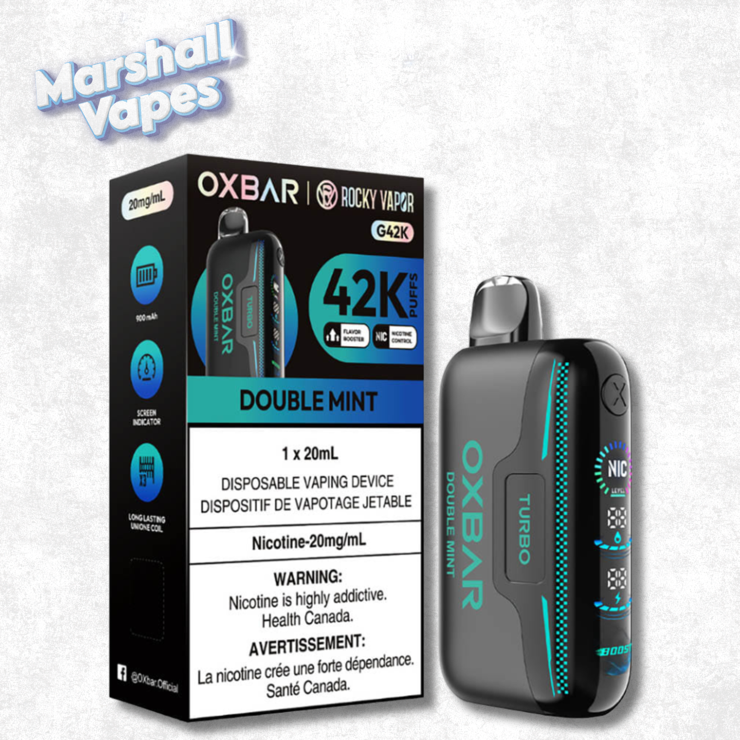 OXBAR G42K - Double Mint