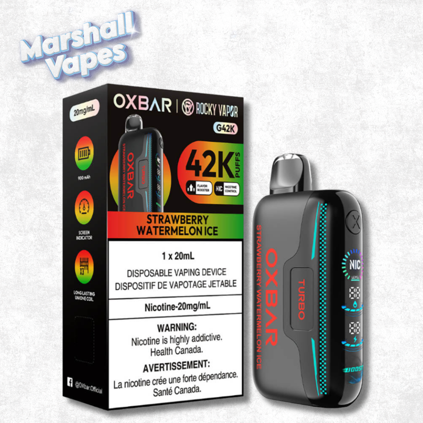 OXBAR G42K - Strawberry Watermelon Ice