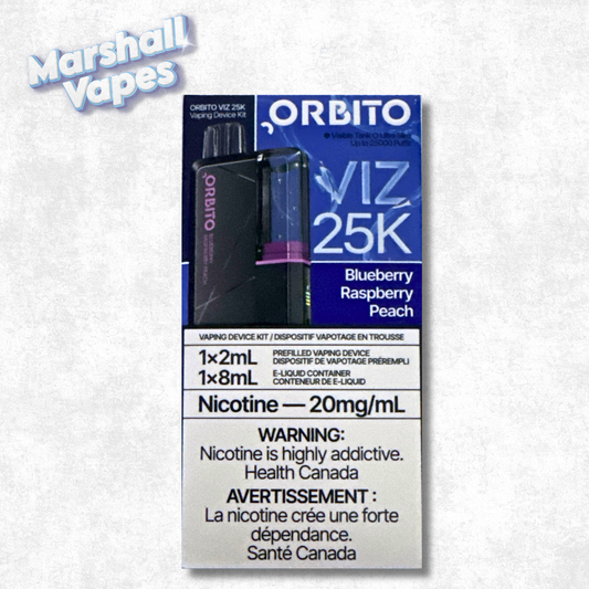 Orbito Viz 25K - Blueberry Raspberry Peach