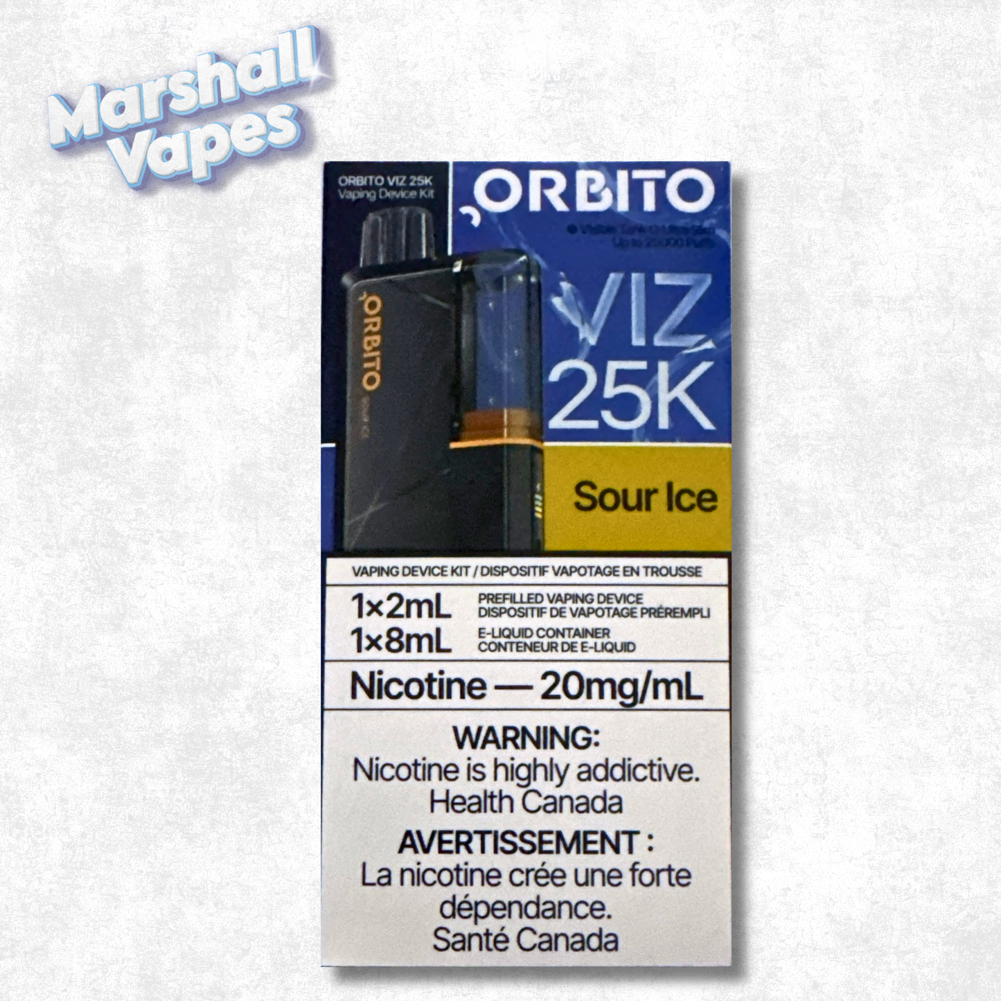 Orbito Viz 25K - Sour Ice