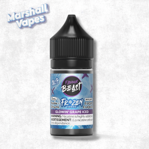 Flavour Beast E-Liquid - Frozen Glowin' Grape Iced