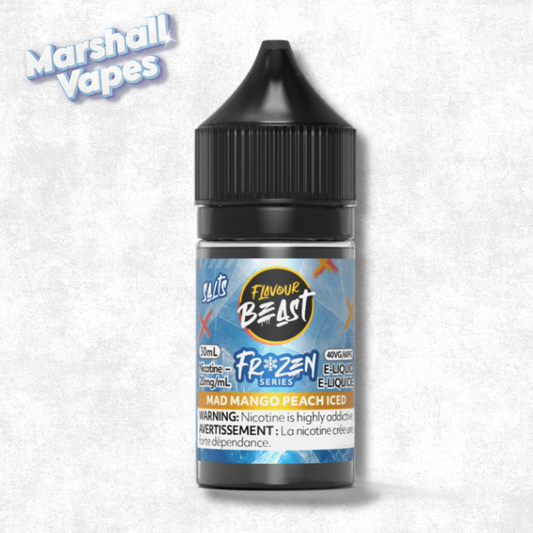 Flavour Beast E-Liquid - Frozen Mad Mango Peach Iced