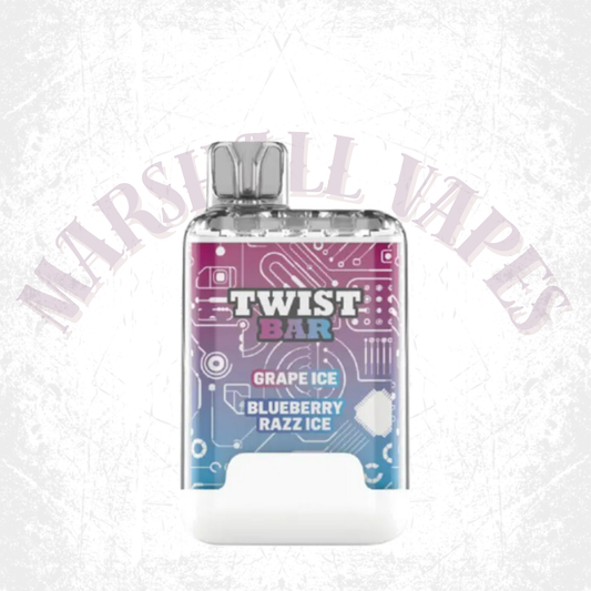 Twist Bar GRAPE ICE / BLUEBERRY RAZZ ICE