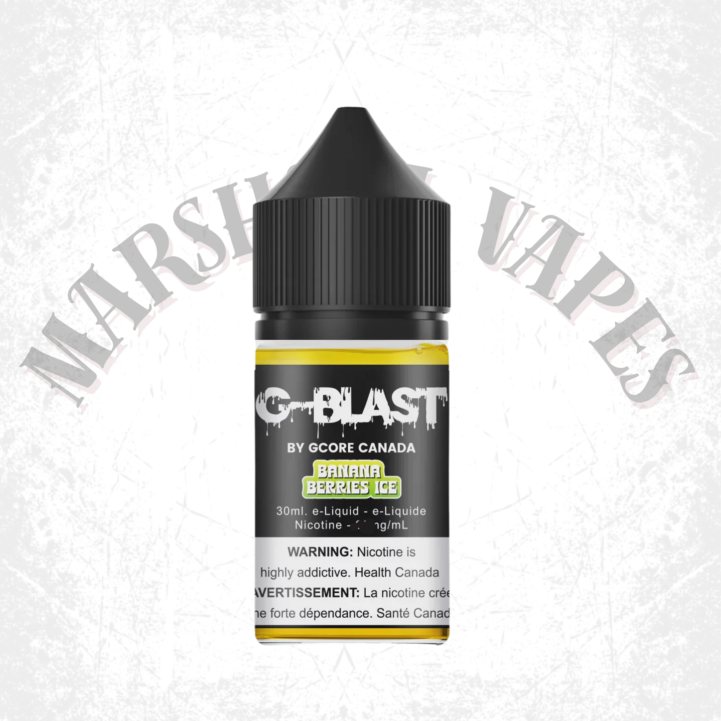 G-Blast E-Liquid Banana Berries Ice (10mg)