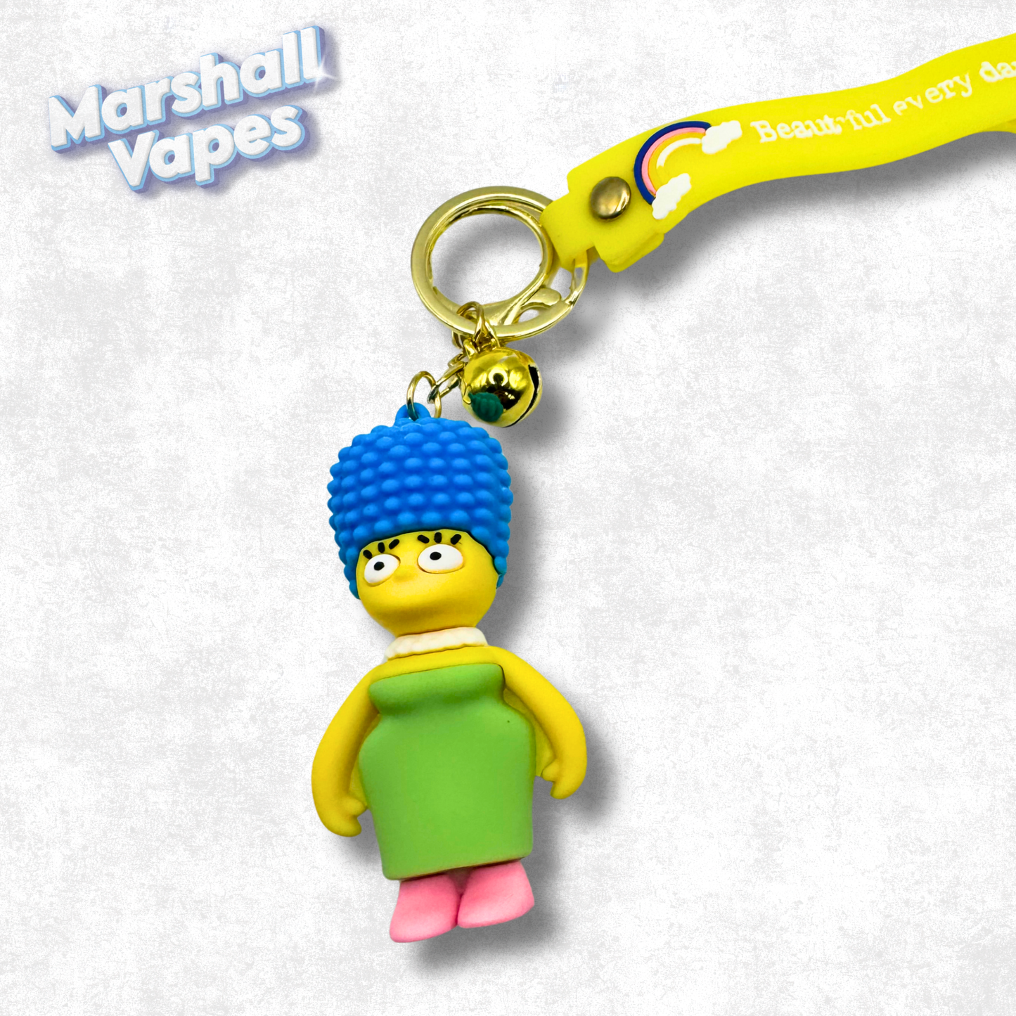 Simpsons Character Keychains – Novelty Cartoon Keychain