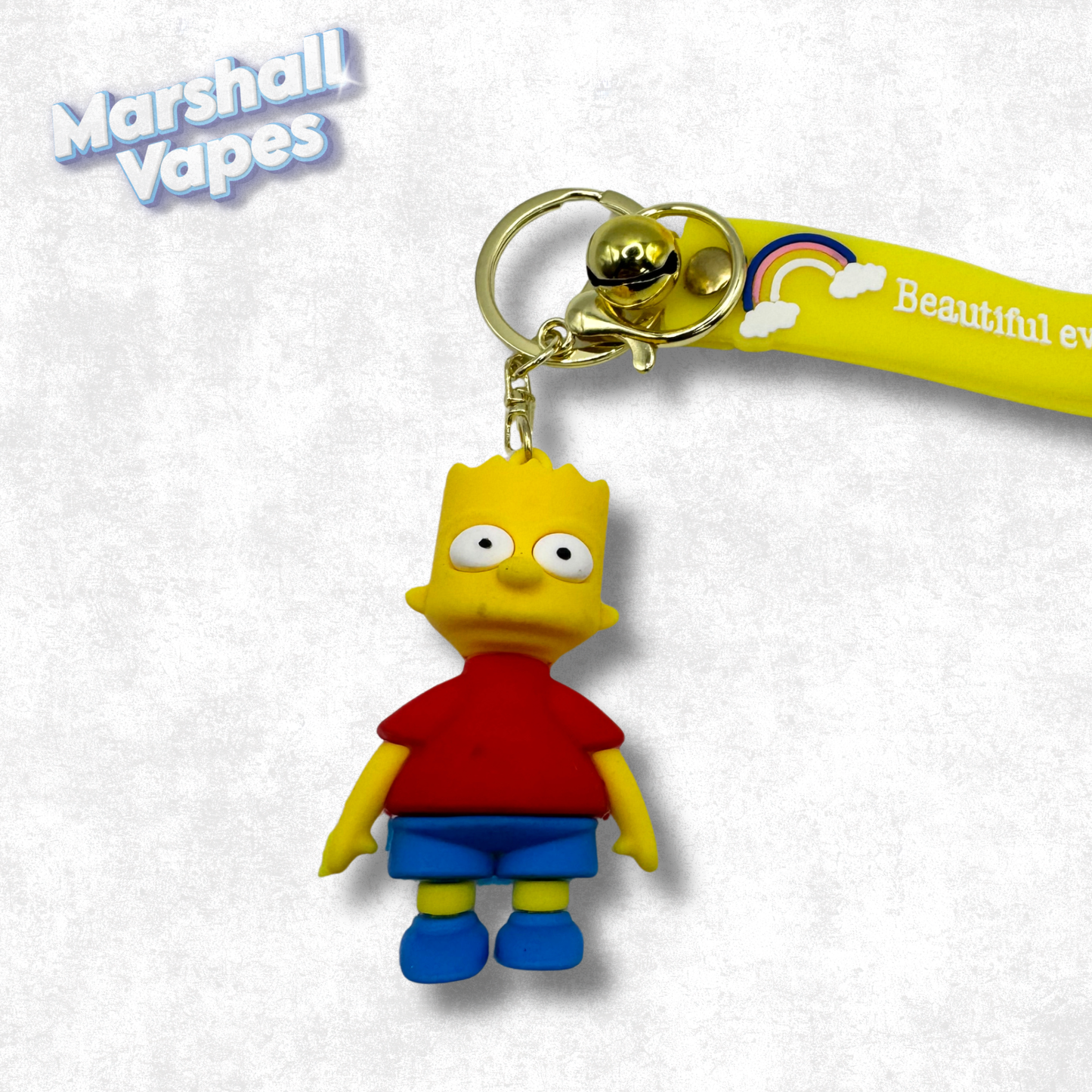 Simpsons Character Keychains – Novelty Cartoon Keychain