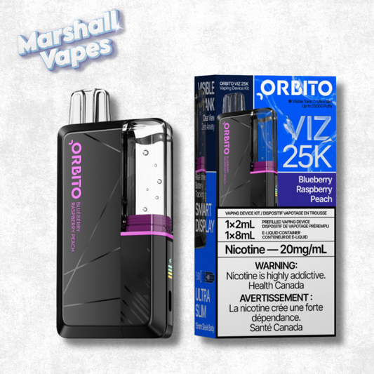 Orbito Viz 25K - Blueberry Raspberry Peach