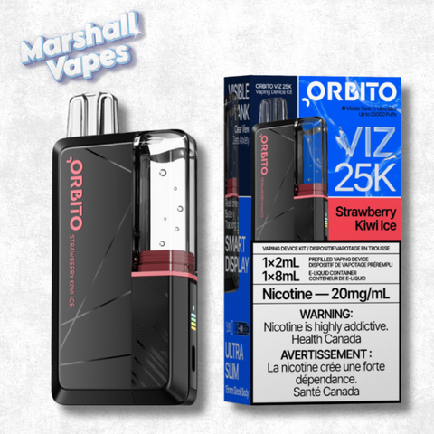 Orbito Viz 25K - Strawberry Kiwi Ice
