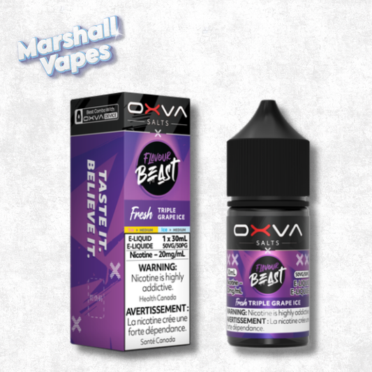 Flavour Beast x OXVA E-Liquid - Fresh Triple Grape Ice