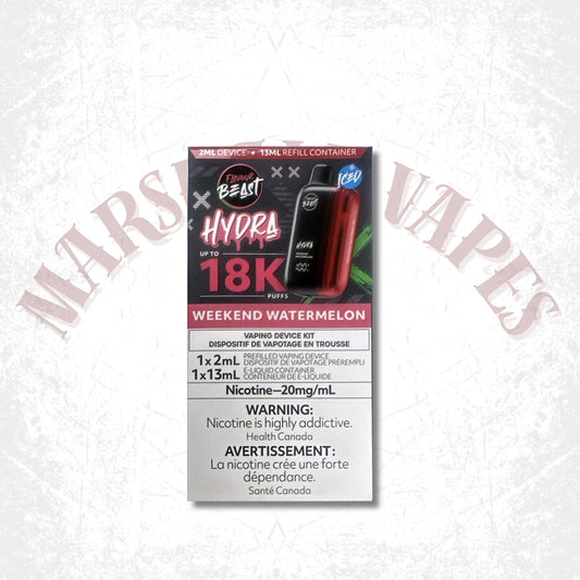 FLAVOUR BEAST HYDRA 18K DISPOSABLE WEEKEND WATERMELON