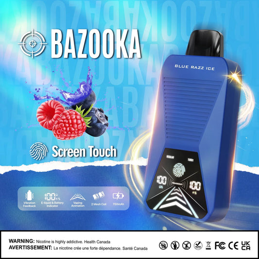 Bazooka Blue Razz Ice