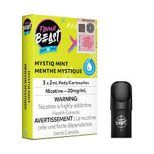 Flavour Beast Pod Pack Mystiq Mint, 3x2mL 20mg pods