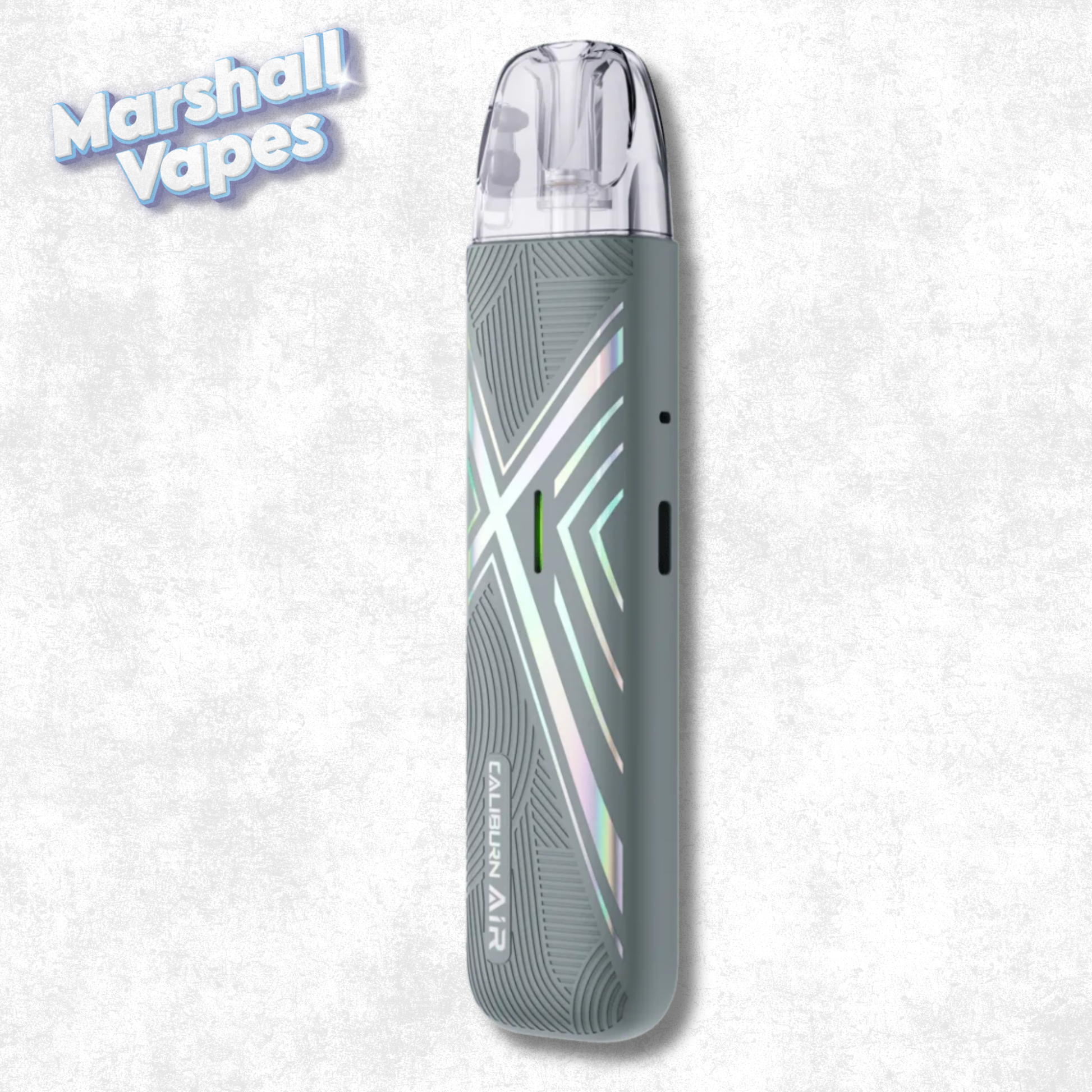 Uwell Caliburn AIR open pod kit, adjustable airflow, refillable pod design