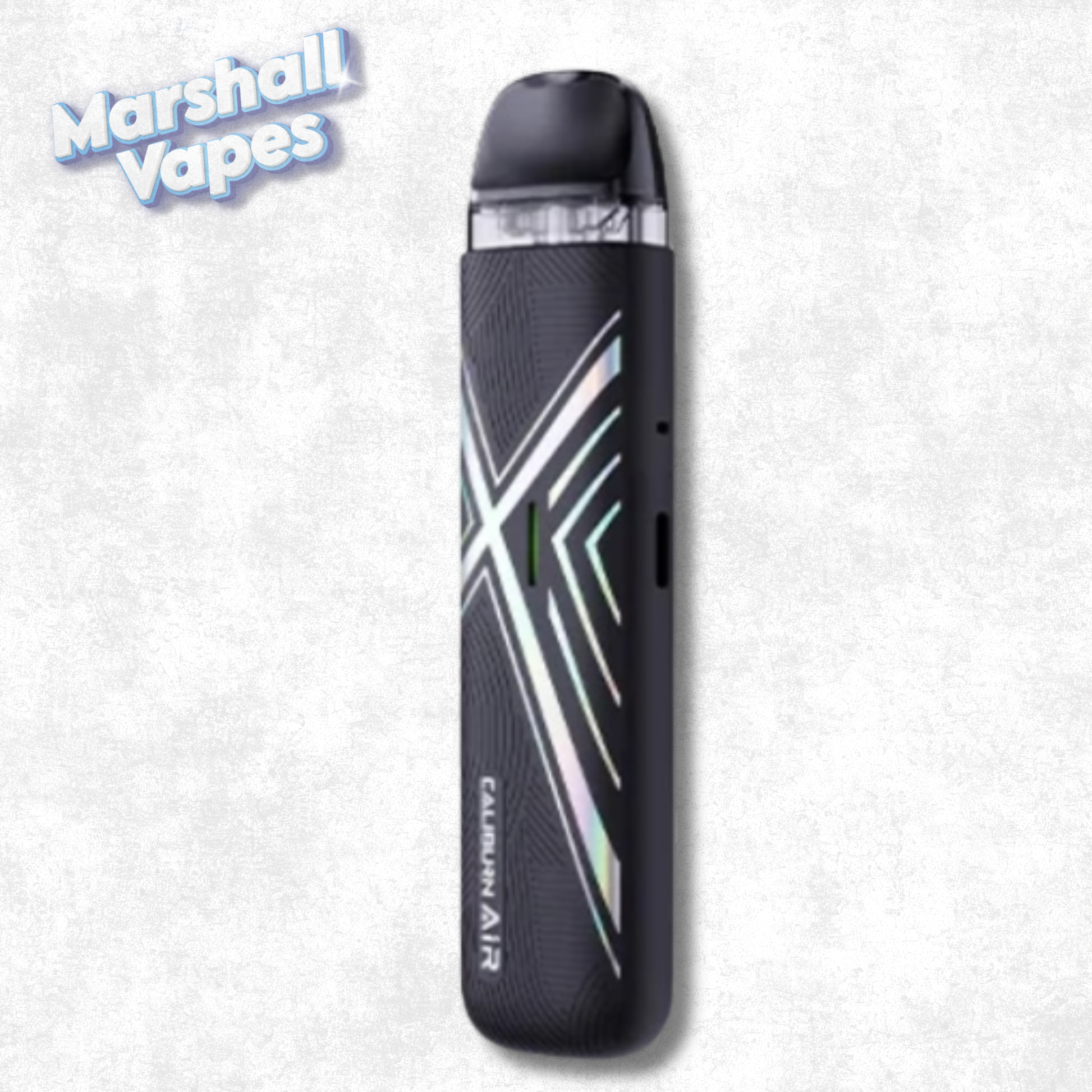 Uwell Caliburn AIR open pod kit, adjustable airflow, refillable pod design