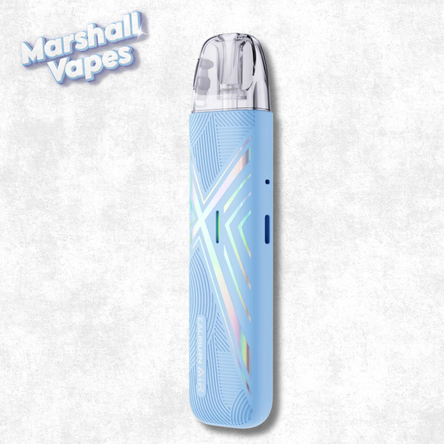 Uwell Caliburn AIR open pod kit, adjustable airflow, refillable pod design