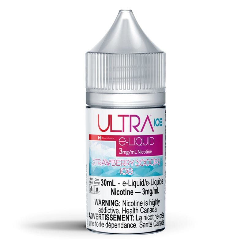 Ultra E-Liquid Strawberry Scoops Ice