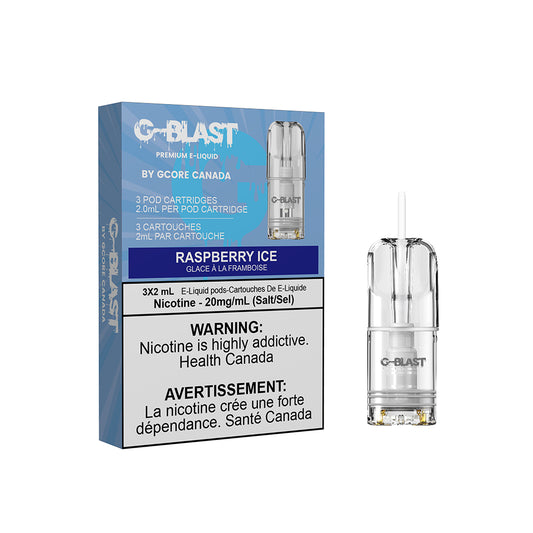 G-Blast Pods Raspberry Ice 3/Pack