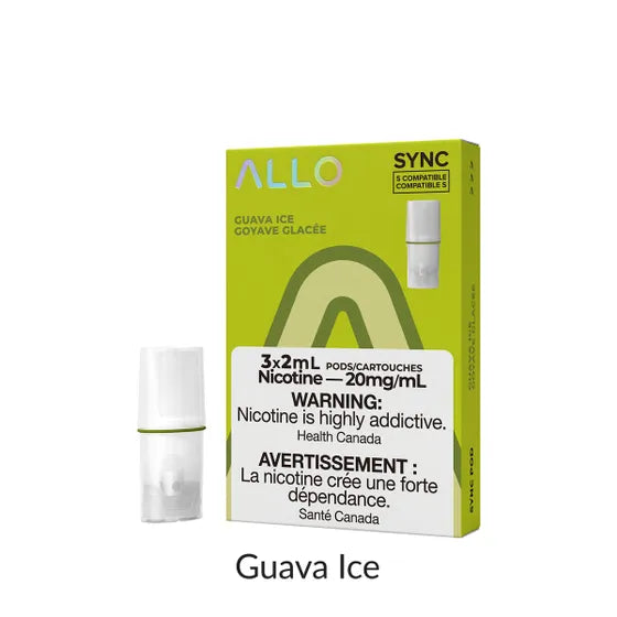 Allo Sync  Pod Pack  Guava Ice 3/Pack